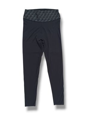 PINK Victoria's Secret Women's Leggings Highwaisted Logo VS Black Plus Size XXL